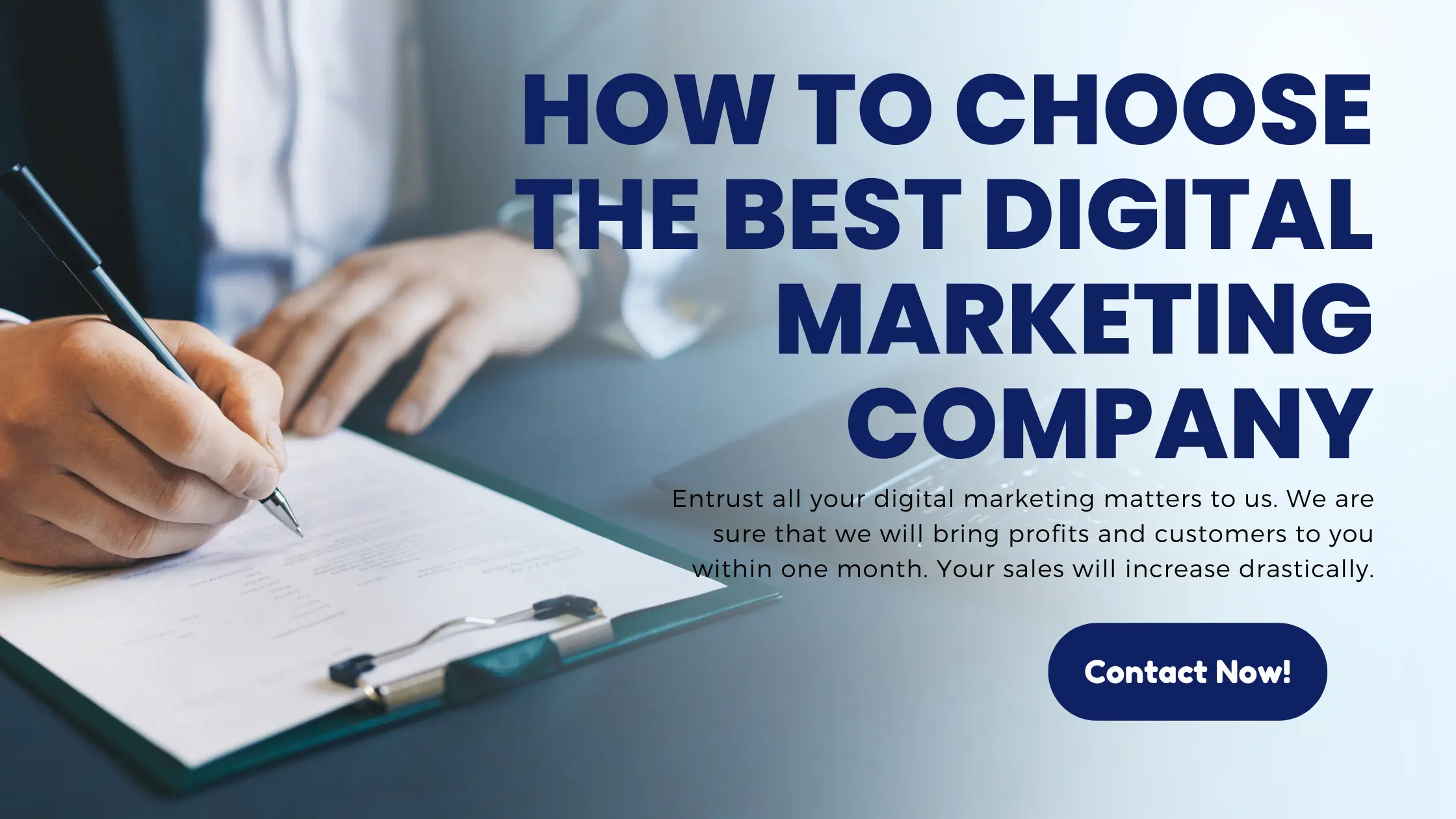 How to Choose the Best Digital Marketing Company